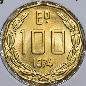 Chile 1974 100 Pesos Condor animal 196873 combine shipping