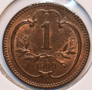 Austria 1900 Heller Eagle animal 193380 combine shipping