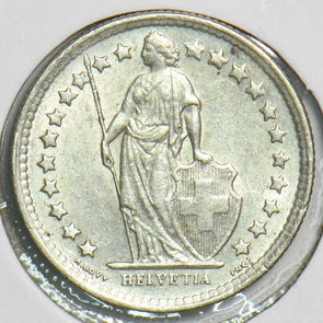 Switzerland 1959 1/2 Franc 240565 combine shipping