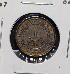 Denmark 1907 Ore  901402 combine shipping
