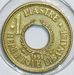 Lebanon 1955 Piastre 198339 combine shipping