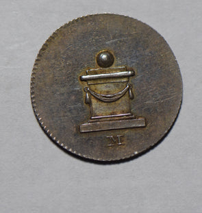 Germany 1800 ~1900 Miner token Jeton silver lustrous looks proof Gluck auf rare
