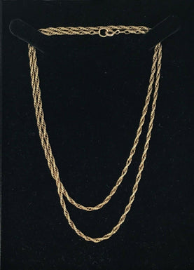 14K Gold Necklace 5.69g 22.5 inch RG0089