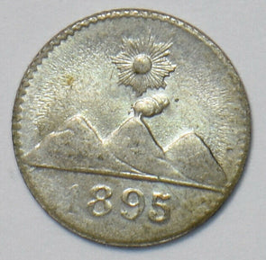 Guatemala 1895 1/4 Real 295301 combine shipping