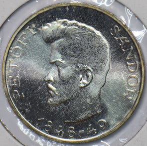 Hungary 1948 5 Forint Proof Centenary of 1848 Revolution - Sándor Pet?fi 295023