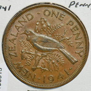 New Zealand 1941 Penny Tui Bird 198915 combine shipping