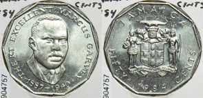Jamaica 1984 50 Cents 904757 combine shipping
