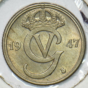 Sweden 1947 10 Ore 197075 combine shipping