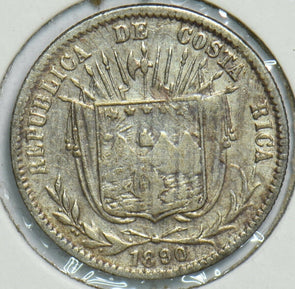 Costa Rica 1890 10 Centavos 196268 combine shipping