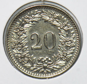 Switzerland 1962 20 Rappen 901850 combine shipping