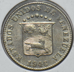 Venezuela 1946 5 Centimos Horse animal 195280 combine shipping