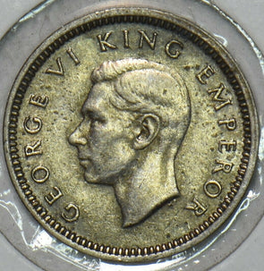New Zealand 1937 3 Pence 196464 combine shipping