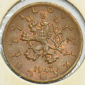 Czechoslovakia 1947 50 Haleru 197454 combine shipping