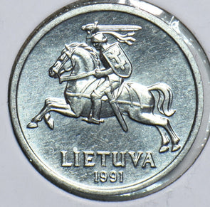 Lithuania 1991 Centas Horse 240957 combine shipping