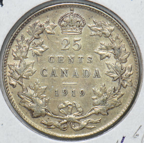 Canada 1919 25 Cents 490452 combine shipping