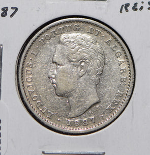 Portugal 1887 200 Reis  292205 combine shipping