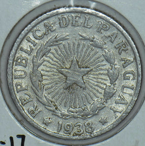 Paraguay 1938 2 Pesos 150451 combine shipping