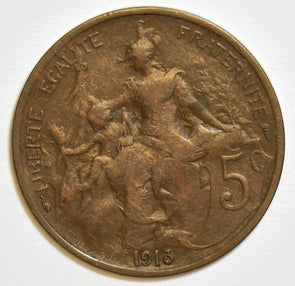 France 1913 5 Centimes 904091 combine shipping