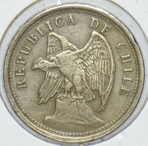 Chile 1926 20 Centavos Condor animal 291197 combine shipping