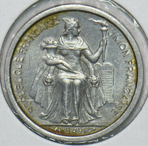 French New Caledonia 1949 50 Centimes Bird animal 152781 combine shipping