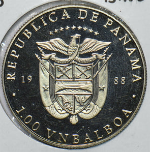 Panama 1988 Balboa Proof Martin Luther King 195075 combine shipping