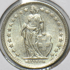 Switzerland 1964 1/2 Franc 194552 combine shipping