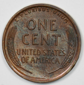 1910 Lincoln Wheat Cent Glossy Brown To RB UNC U0336
