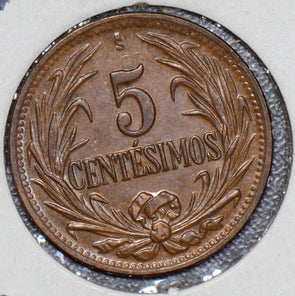 Uruguay 1944 5 Centesimos UNC 190506 combine shipping