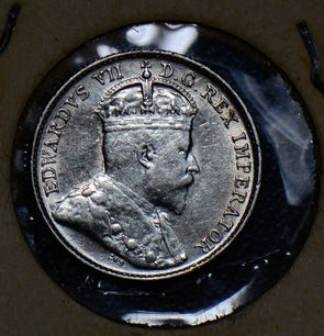Canada 1902 5 Cants silver  190260 combine shipping