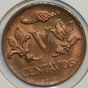 Colombia 1967 5 Centavos 196052 combine shipping