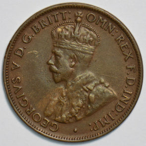 Australia 1929 1/2 Penny 298263 combine shipping