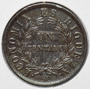 Chile 1853 Centavo C0387 combine shipping