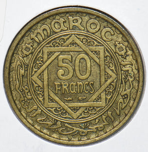 Morocco 1951 AH 1371 50 Francs 901562 combine shipping