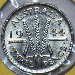 Australia 1944 S 3 Pence 902723 combine shipping