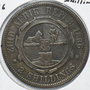 South Africa 1896 2 Shillings 294210 combine shipping