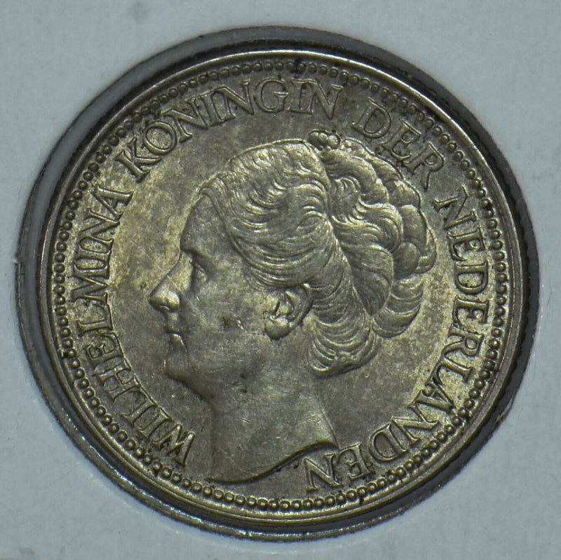 Netherlands 1928 25 Cents 291392 combine shipping