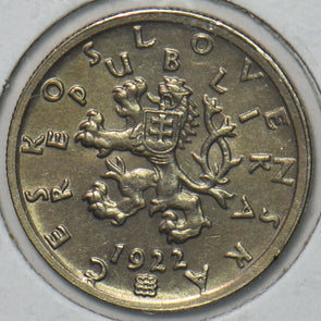 Czechoslovakia 1922 50 Haleru Lion animal 195538 combine shipping