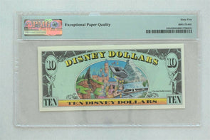 Disney Dollar 1993 $10 PMG Gem UNC 65EPQ DIS32. Minnie. View of Disneyland PM02