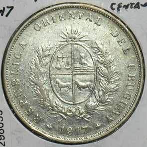 Uruguay 1917 50 Centesimos 298059 combine shipping