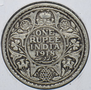 British India 1918 Rupee 193309 combine shipping