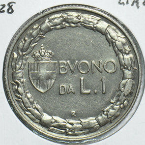 Italy 1928 Lira 198053 combine shipping