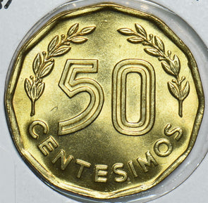 Uruguay 1981 S 50 Centesimos 198515 combine shipping