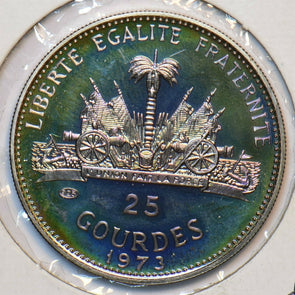 Haiti 1973 25 Gourdes Proof 490793 combine shipping