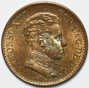 Spain 1906 Centimo 294084 combine shipping