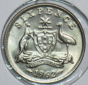 Australia 1962 6 Pence 241106 combine shipping