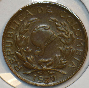 Colombia 1957 Centavo 903608 combine shipping