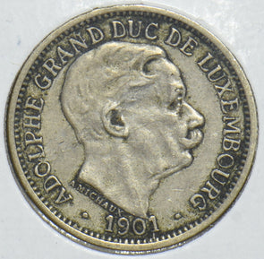 Luxembourg 1901 10 Centimes 291216 combine shipping