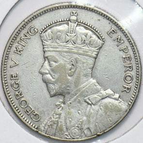 New Zealand 1934 George V 1/2 Crown Ram animal 192197 combine shipping