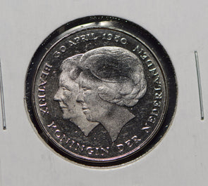 Netherlands 1980 Gulden Lion animal  900372 combine shipping