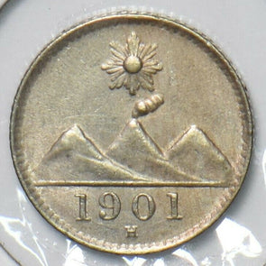 Guatemala 1901 H 1/4 Real 295555 combine shipping